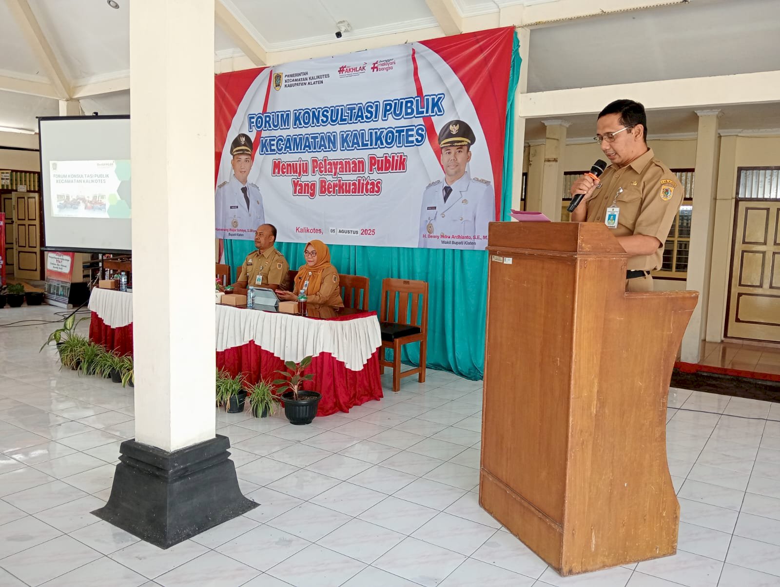 Forum Konsultasi Publik Kecamatan Kalikotes Tahun 2025
