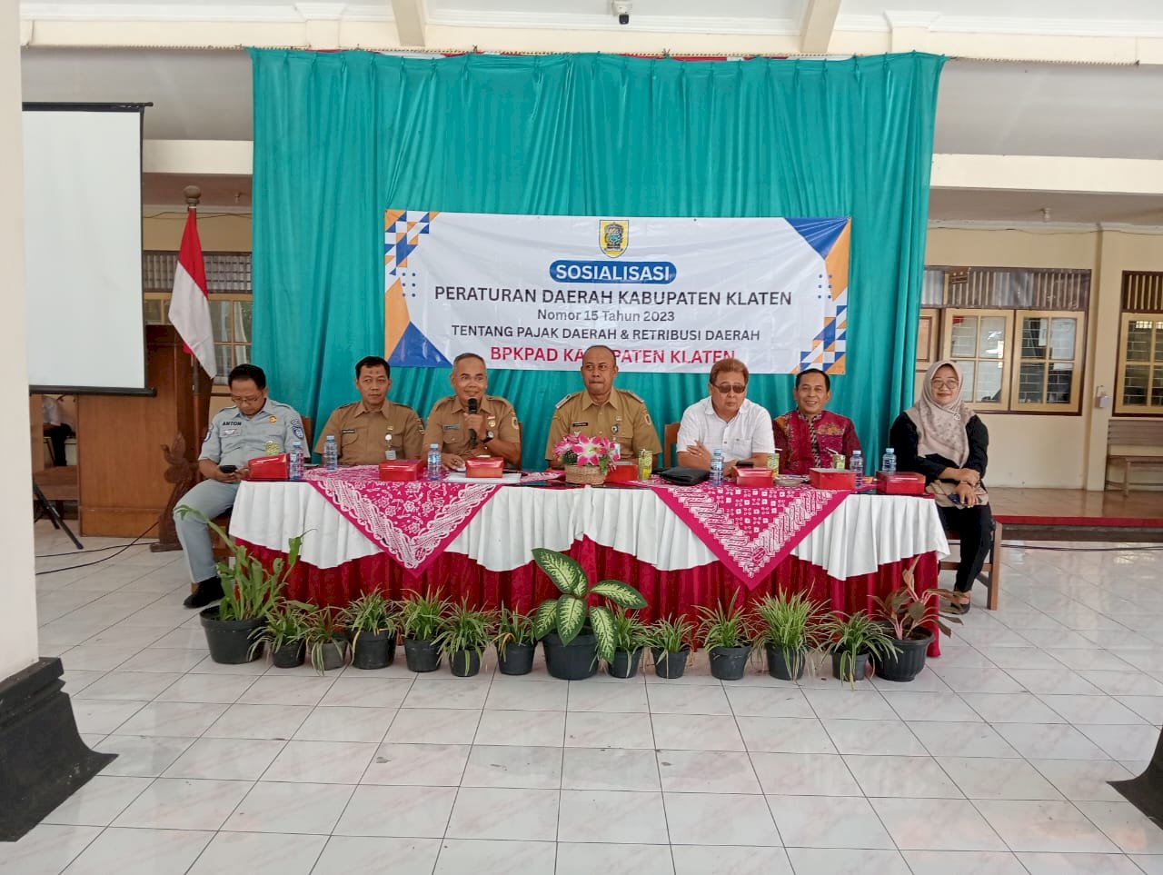 Sosialisasi Peraturan Daerah Kabupaten Klaten No. 15 Tahun 2023 tentang Pajak Daerah & Retribusi Daerah