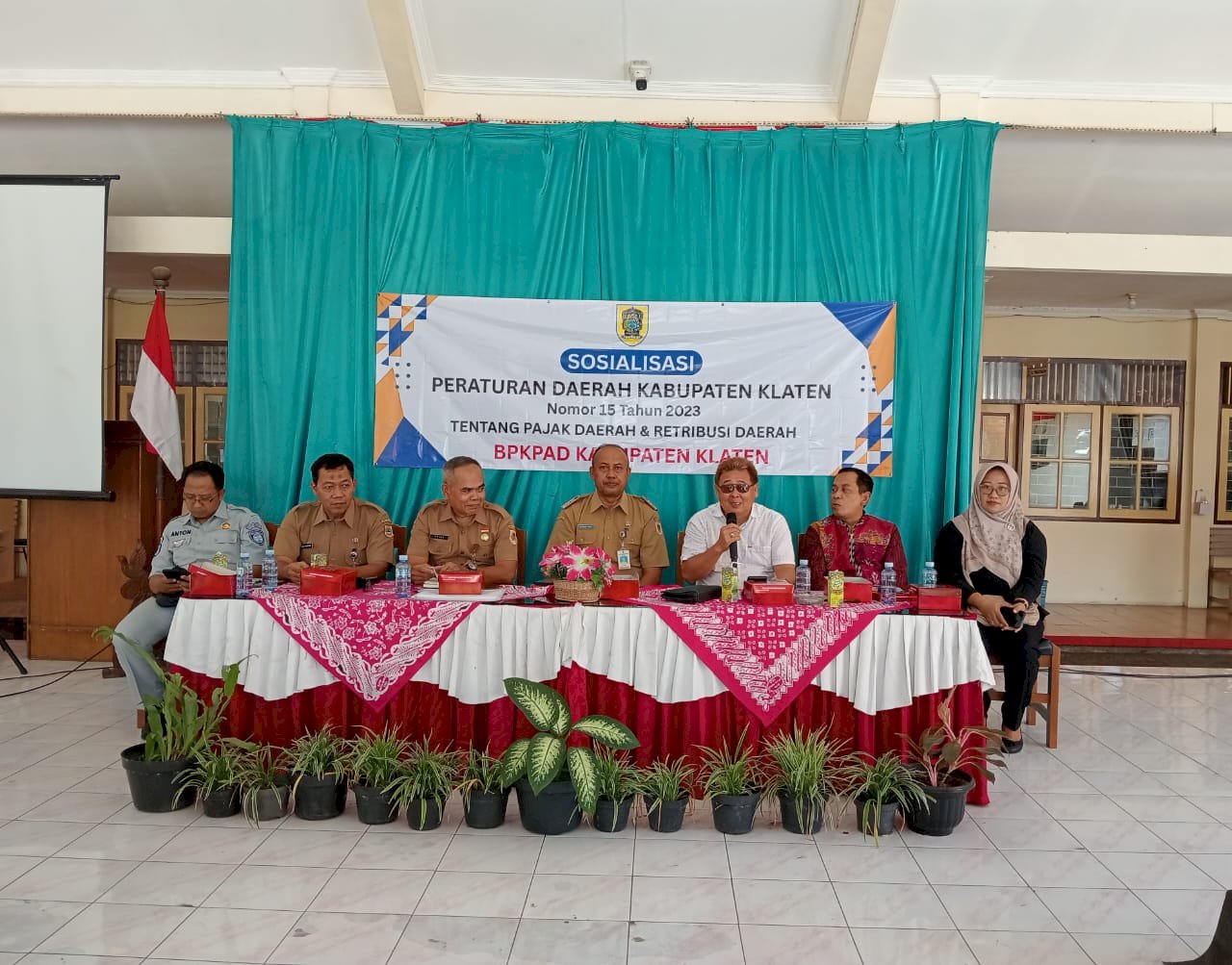 Sosialisasi Peraturan Daerah Kabupaten Klaten No. 15 Tahun 2023 tentang Pajak Daerah & Retribusi Daerah