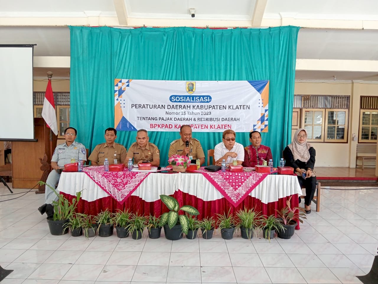 Sosialisasi Peraturan Daerah Kabupaten Klaten No. 15 Tahun 2023 tentang Pajak Daerah & Retribusi Daerah