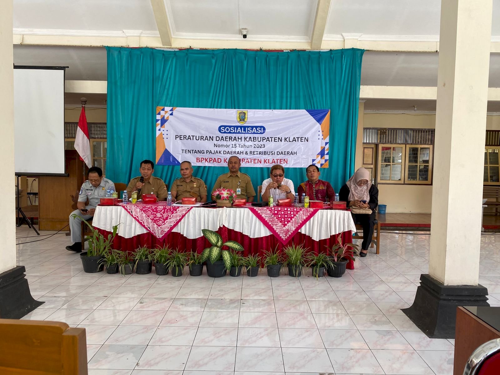 Sosialisasi Peraturan Daerah Kabupaten Klaten No. 15 Tahun 2023 tentang Pajak Daerah & Retribusi Daerah