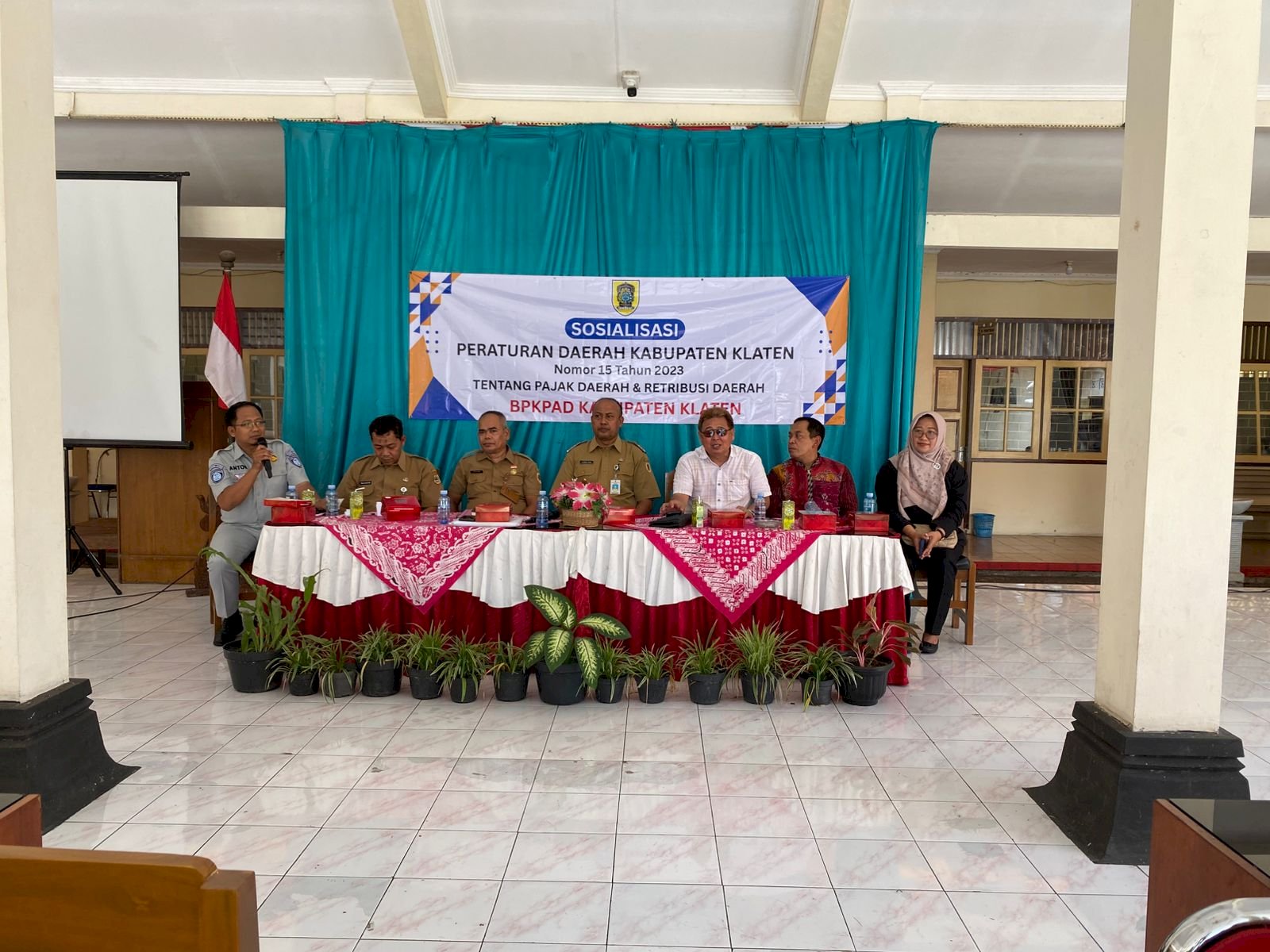 Sosialisasi Peraturan Daerah Kabupaten Klaten No. 15 Tahun 2023 tentang Pajak Daerah & Retribusi Daerah