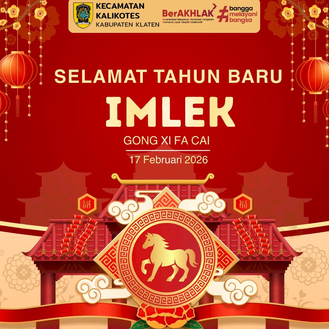 Selamat Tahun Baru IMLEK 17 Februari 2026