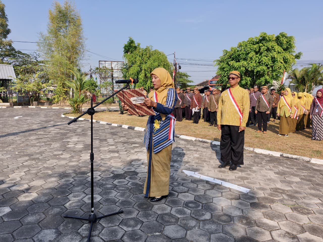 Upacara peringatan hari jadi klaten ke-222