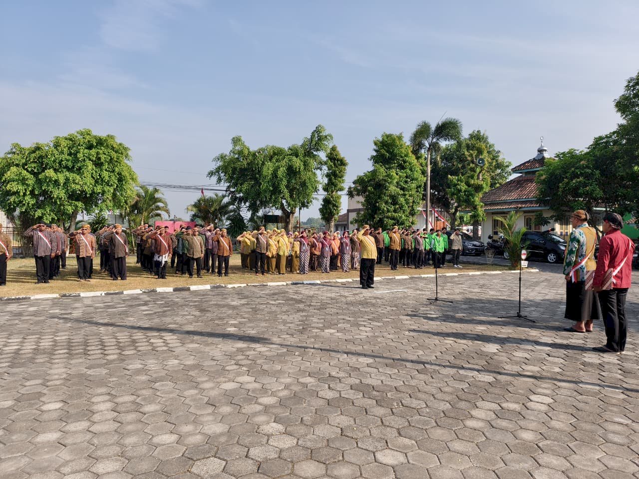 Upacara peringatan hari jadi klaten ke-222