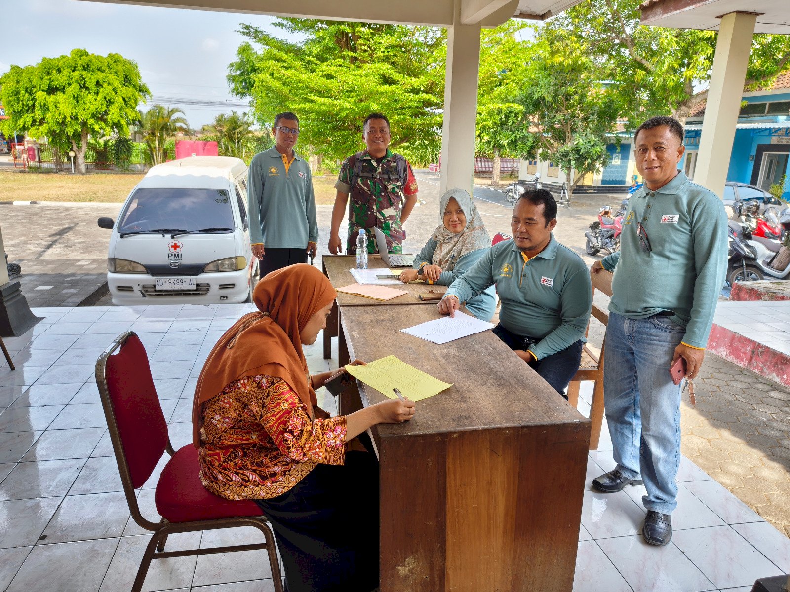 Kegiatan Donor Darah di Kecamatan Kalikotes